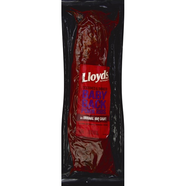 Lloyd's BBQ Babyback Pork Ribs (2.34 lb) Instacart