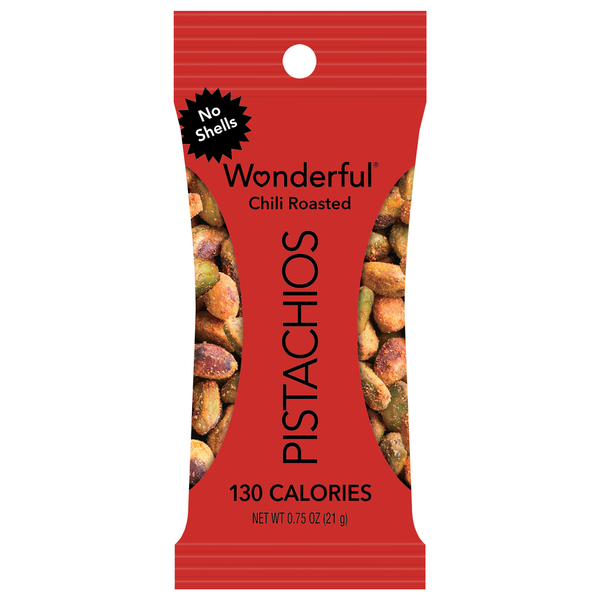 Wonderful No Shells Chili Roasted Pistachios