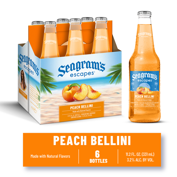 Seagram's Escapes Peach Bellini Same-Day Delivery or Pickup | Publix