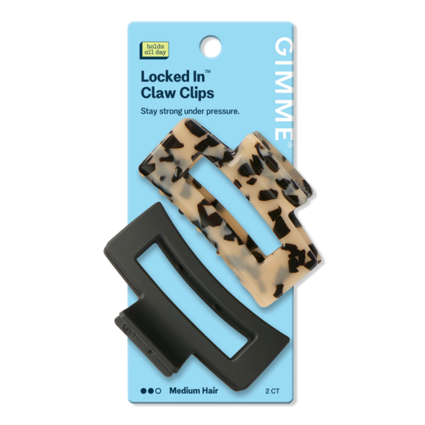 GIMME beauty Rectangle Claw Clip for Medium Hair