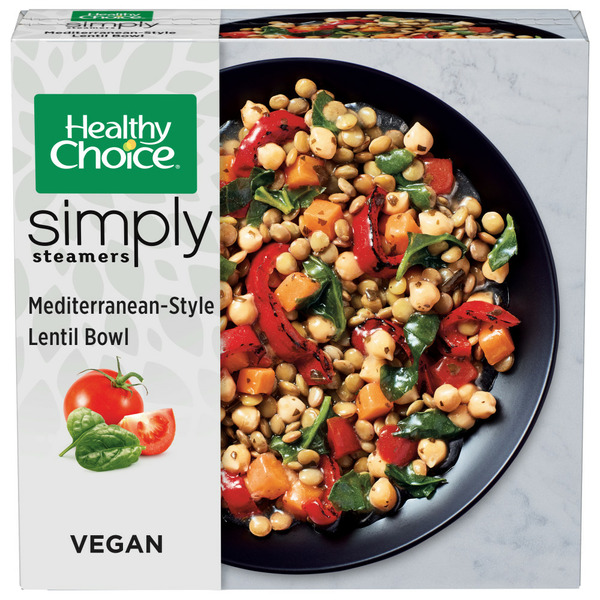 Healthy Choice Frozen Simply Steamers Mediterranean Style Lentil