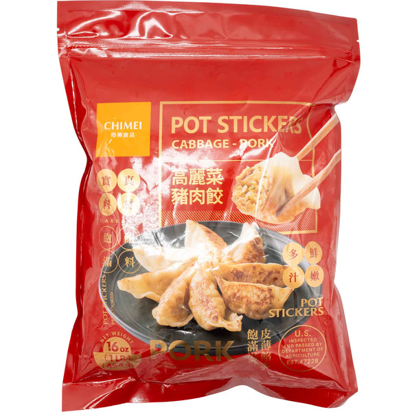 CHIMEI Frozen Cabbage & Pork Pot Stickers