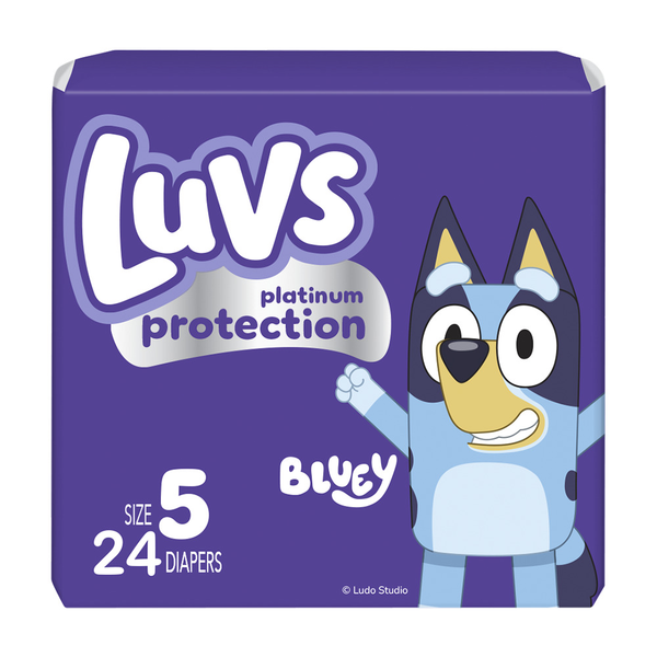 Luvs Platinum Diapers S5
