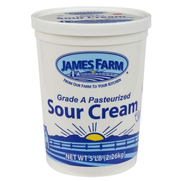 James Farm - Sour Cream - 5 lbs