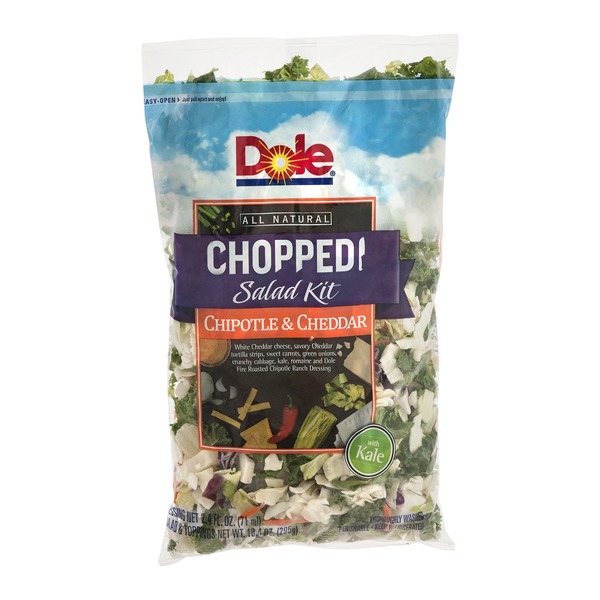 Dole All Natural Chopped Salad Kit Chipotle & Cheddar from HEB