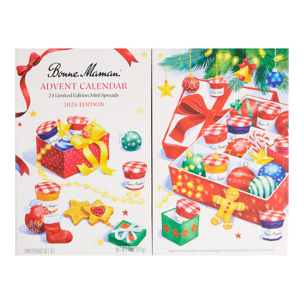 World Market Bonne Maman Fruit Spreads and Honey Advent Calendar