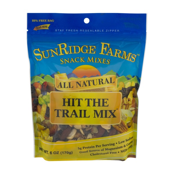 SUNRIDGE FARMS Snack Mixes All Natural Hit The Trail Mix