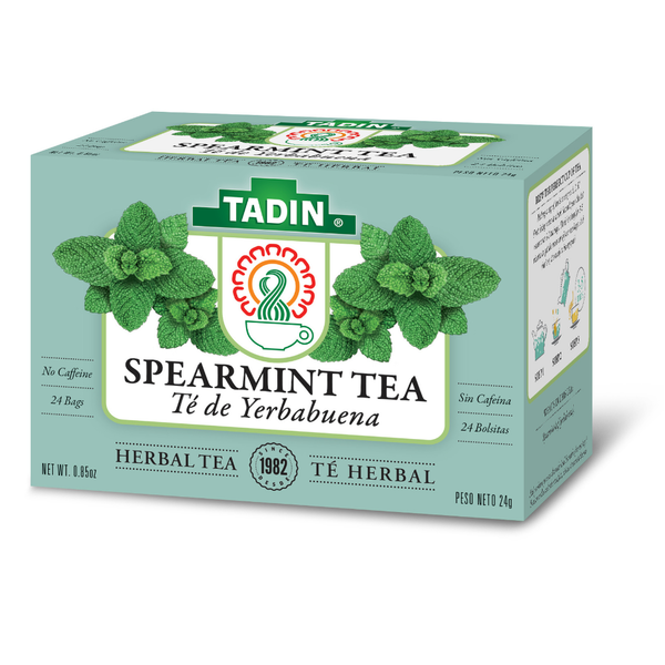 Tadin Spearmint Tea, Caffeine Free Herbal Tea