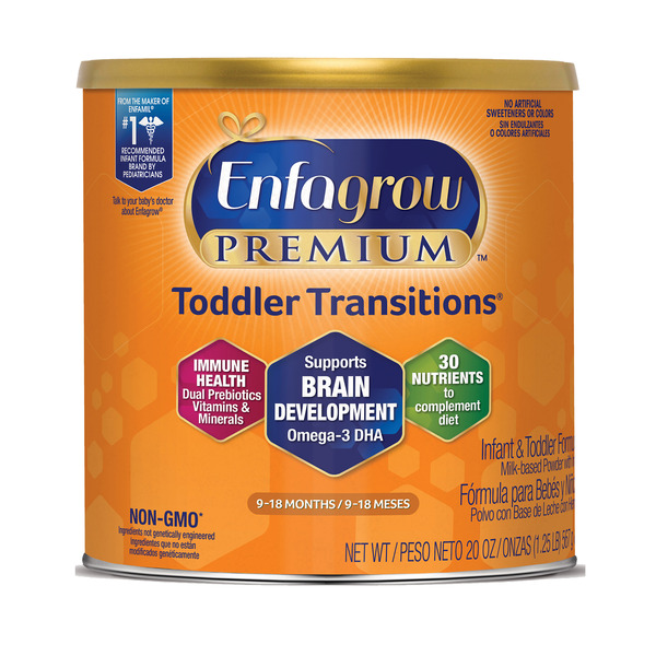 Enfagrow® Toddler Nutritional Drink, Brain Support and Immune