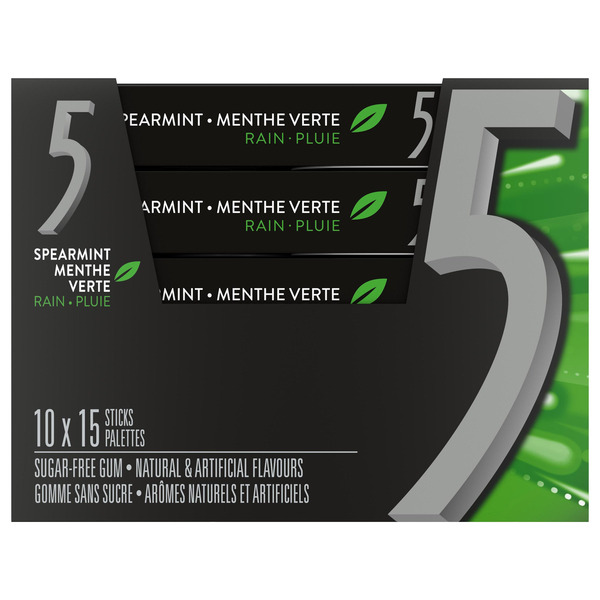 Wrigley 5 Rain Gum Singles