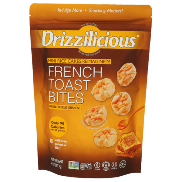Drizzilicious French Toast Mini Rice Cake Bites Same-Day Delivery