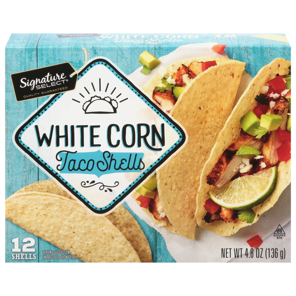 Signature SELECT White Corn Taco Shells