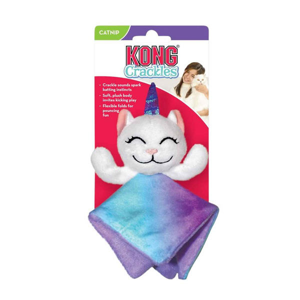 Kong Crackles Caticorn Cat Toy - 6.75"