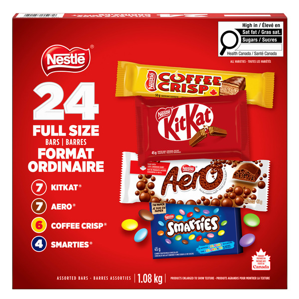 arc 5本セット230g 290g 320g 400g Nestle Assorted Full Size Bars, Peanut-free Same-Day Delivery | Costco