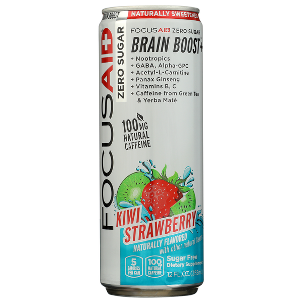 Life Aid Drinks FOCUSAID Brain Boost Zero Sugar + Nootropics
