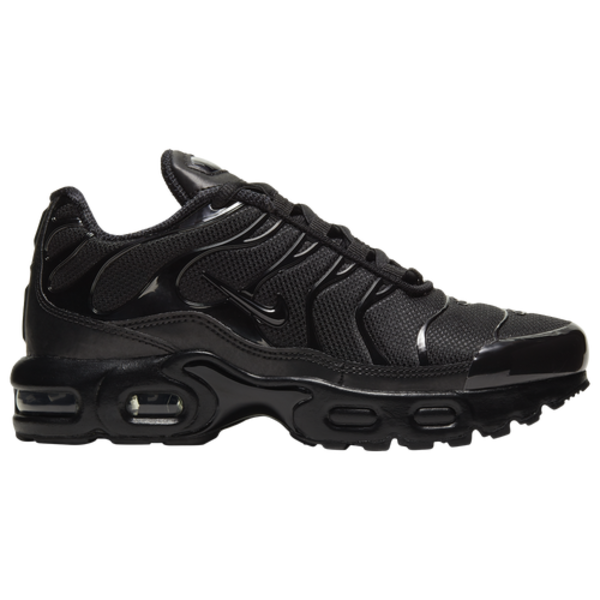 Nike Boys' Air Max Plus Preschool Running Shoes, Size 1 - Black