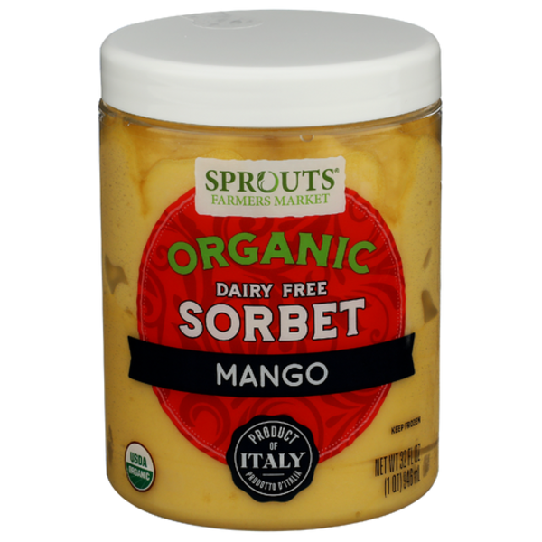Sprouts Organic Mango Dairy Free Sorbet