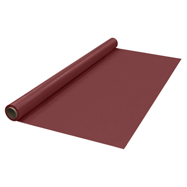 Party Essential - Table Cover, Burgundy 40x150" - 1 Roll