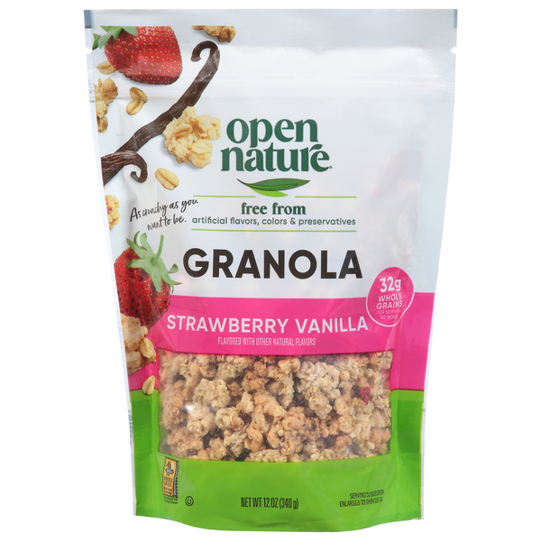 Open Nature Granola, Strawberry Vanilla