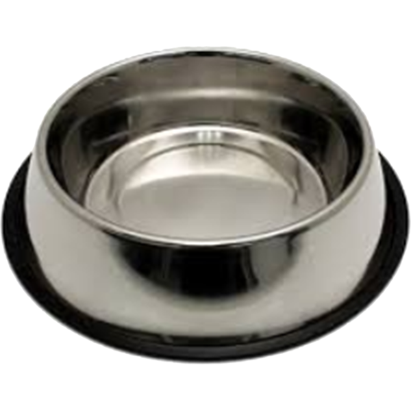 Play On Stainless Steel Non Tip Cat Bowl