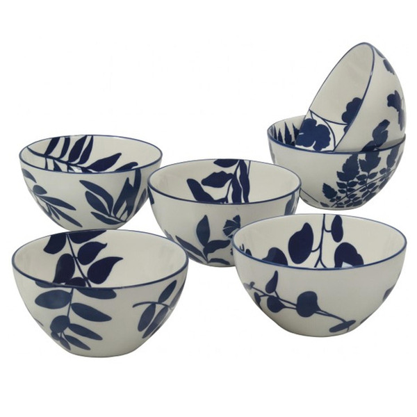 Certified Blue Arbor Bowl Set, 6-pack