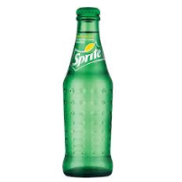 Sprite Glass bottles, 8oz each - 24 ct