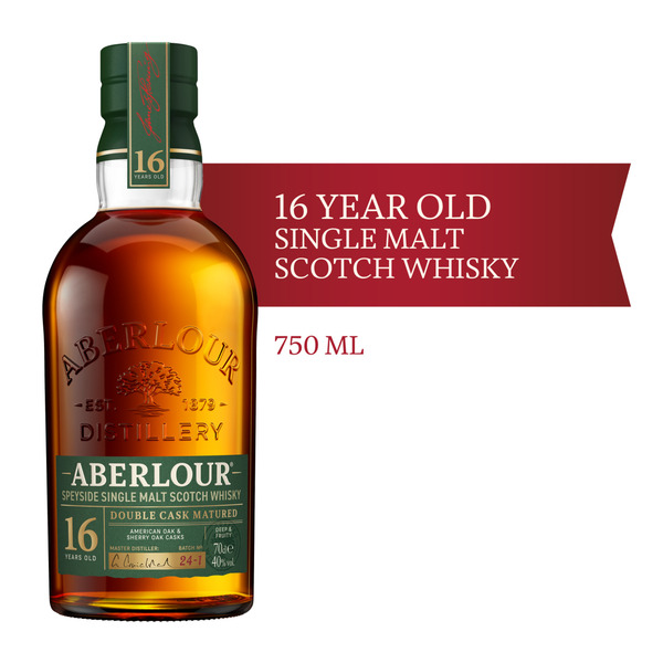Aberlour 16 Year Old Double Cask Matured Single Malt Scotch