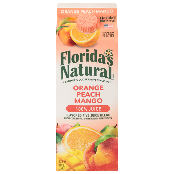 Florida's Natural Orange Peach Mango Juice Same-Day Delivery or