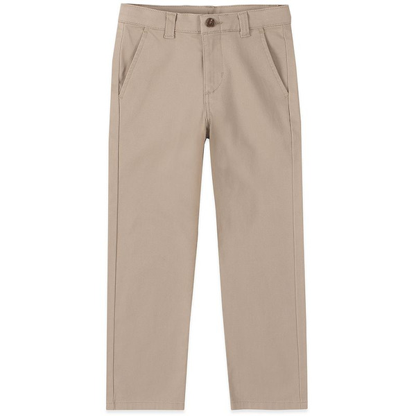 IZOD Boys 4-20 IZOD Flat Front Comfort Waistband Pants in Regular, Slim & Husky, Boy's, Size: 12 SLIM, Beig/Khaki