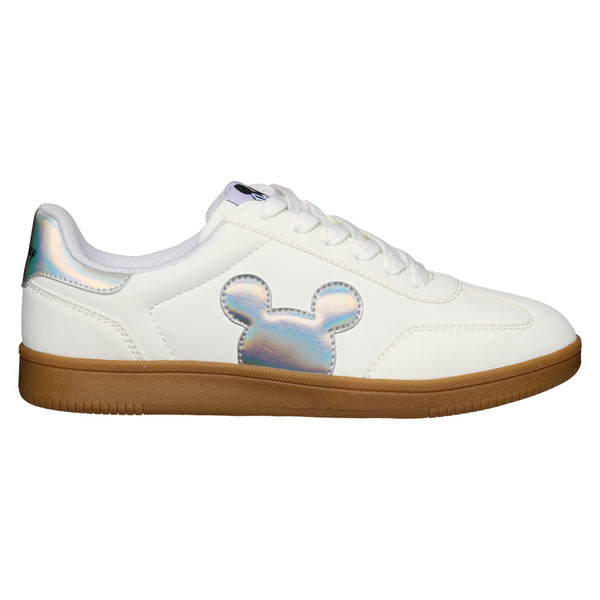 ミッキーです₊⁎⁺˳✧༚ Disney Ladies Iridescent Mickey Character Sneaker, Size 8 Same-Day