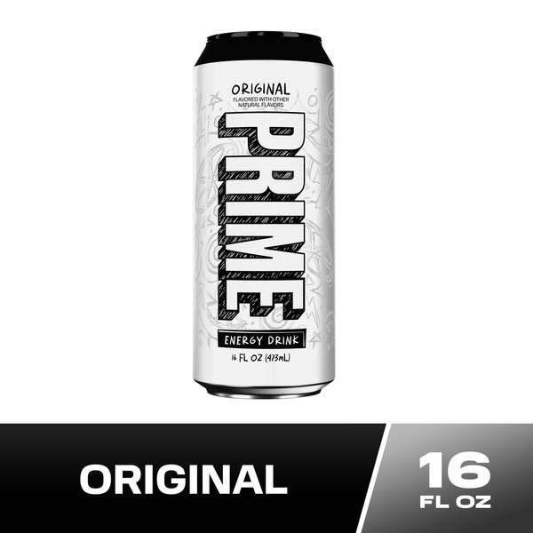 PRIME Energy Drink - US - Original 16fl oz Can Same-Day Delivery