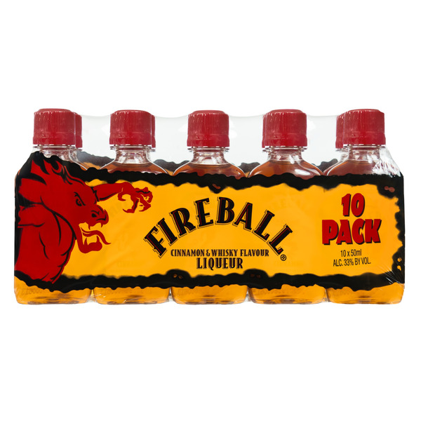 ギラーモ フォルチーノ The Fireball 箱無し Fireball Cinnamon & Whisky Flavour Liqueur, 66 Proof Same-Day