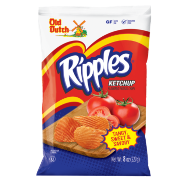 Old Dutch Ketchup Ripples Potato Chips