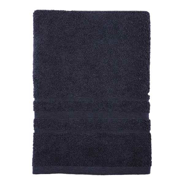 At Home At Home Essential Solid Black Bath Towel, 30x54 Same-Day ...