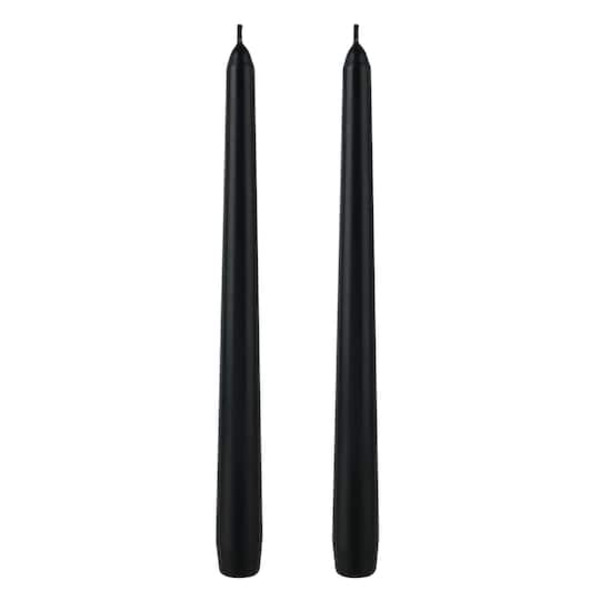 Ashland Bleeding Taper Candles - Black