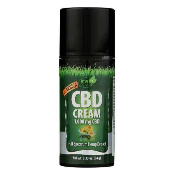 Irwin Naturals CBD Cream, with Arnica, 1000 mg Same-Day Delivery
