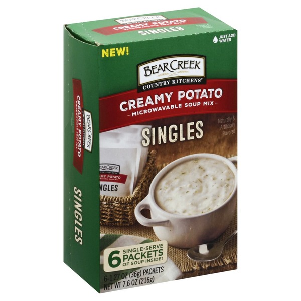Bear Creek Country Kitchens Creamy Potato Microwavable Singles