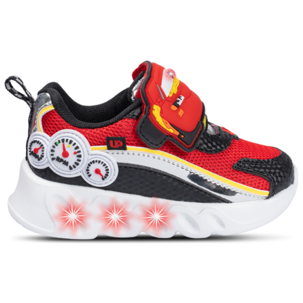 Ground Up Boys' Cars Toddler Shoe, Size 9 - Black/Red