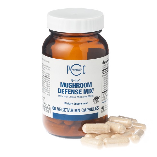 PCC 8in1 Mushroom Defense Mix Dietary Supplement (60 ct) Instacart