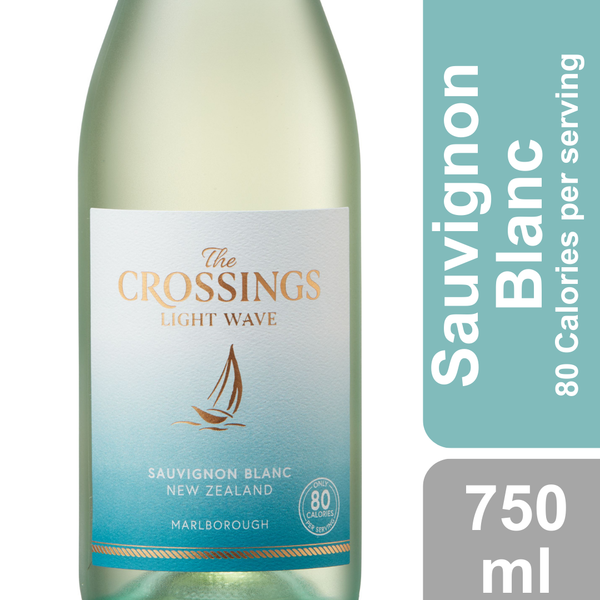 THE CROSSINGS Sauvignon Blanc Light Wave, 750ml Same-Day Delivery