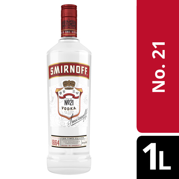 Smirnoff No. 21 80 Proof Vodka Same-Day Delivery or Pickup | Save Mart