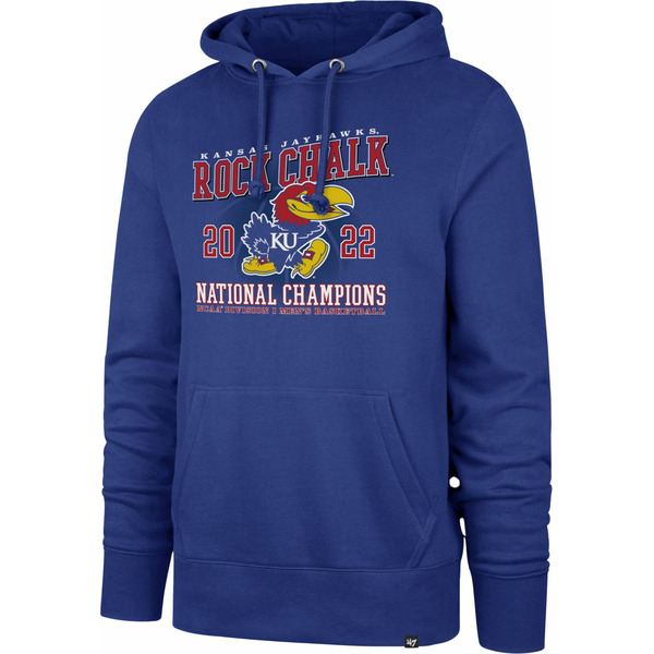 '47 Men's Kansas Jayhawks 2022 Basketball National Champions Hoodie