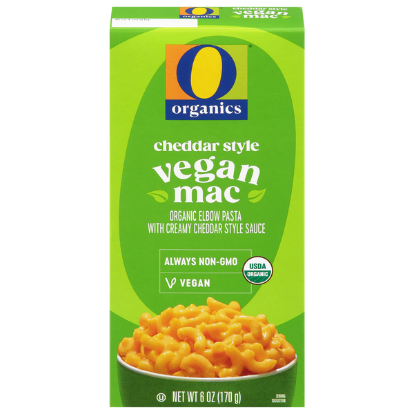O Organics Cheddar Style Vegan Mac