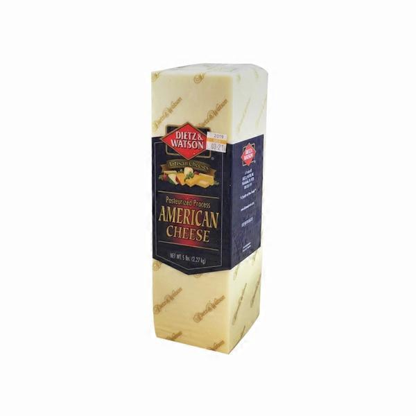 Dietz & Watson White American Cheese (5 lb) Instacart