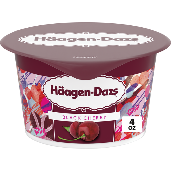 Häagen-Dazs Cultured Cream Black Cherry Yogurt Style Snack Same Häagen-Dazs Cultured Cream Black Cherry Yogurt Style Snack Same