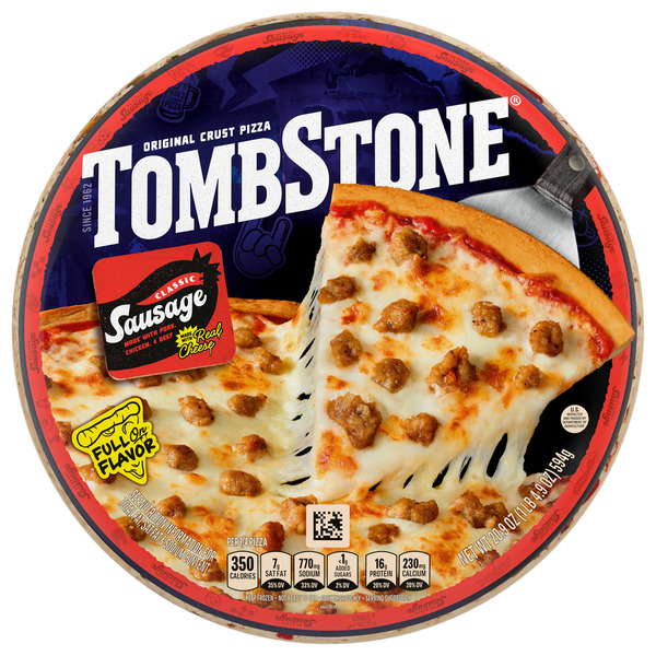 Tombstone Classic Sausage Frozen Pizza Same-Day Delivery or Pickup