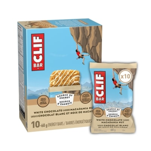 Real Canadian Superstore CLIF BAR White Chocolate Macadamia Nut Energy ...