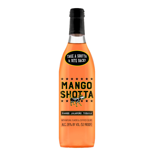 Mango Shotta Mango Jalapeno Flavored Tequila Same-Day Delivery or