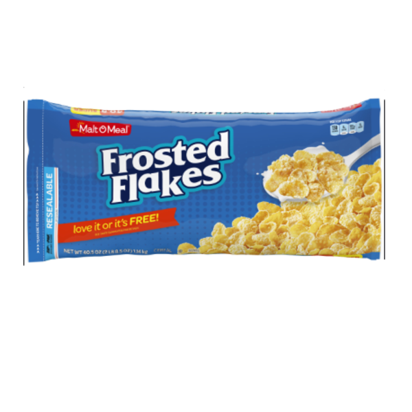 Malt-O-Meal - Frosted Flakes Cereal - 37 oz