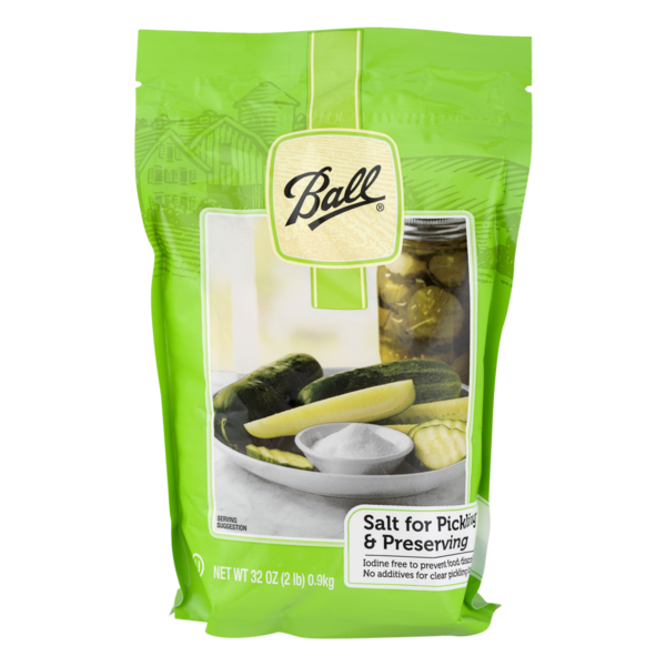 Ball Salt For Pickling & Preserving (32 oz) Instacart